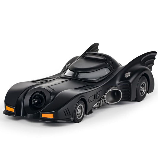 1989 Batmobile die-cast model car 1:18 scale collectible with lights and sound.