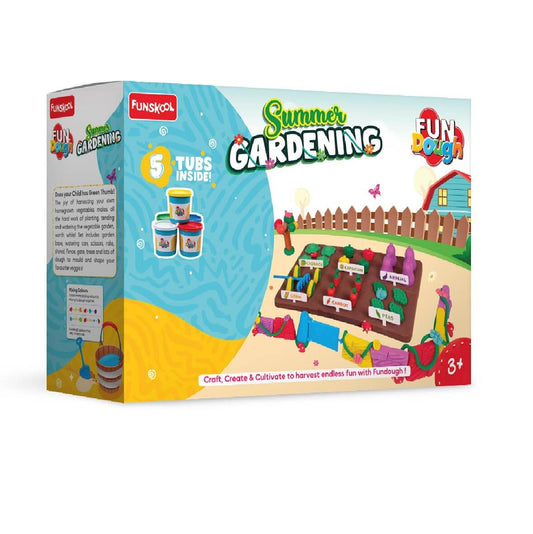 Funskool Fundough Summer Gardening Playset for kids 3+