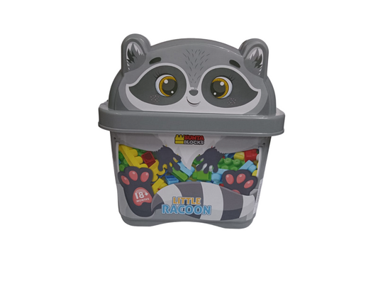 Sunta Little Racoon Building Blocks for Kids