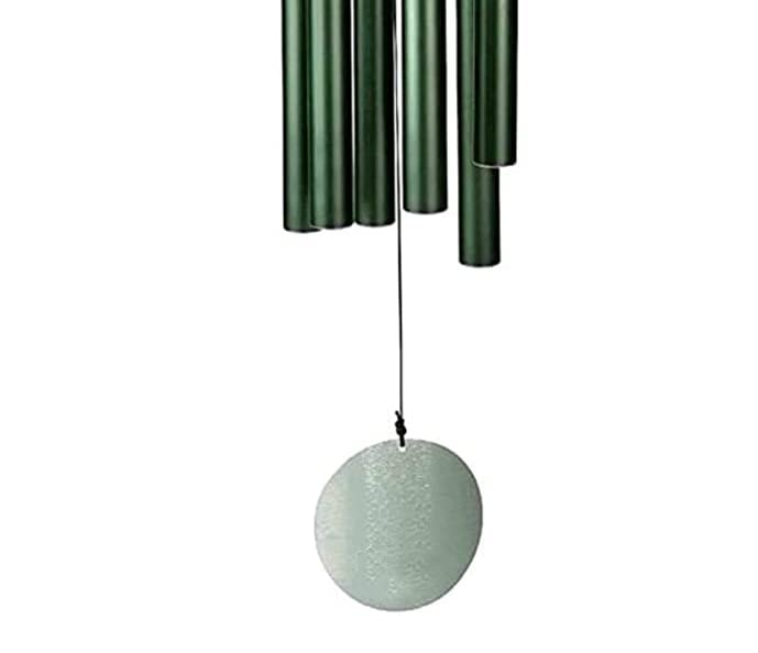 Aureole Tunes wind chime with wooden top and tuned aluminum tubes