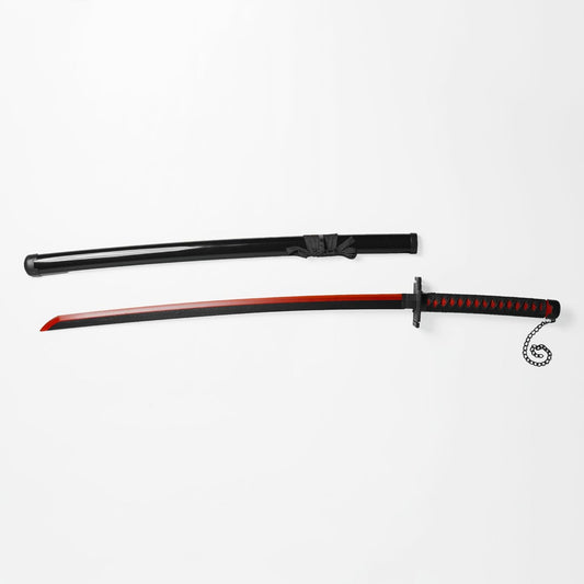 Black Zanpakutō katana replica for anime fans