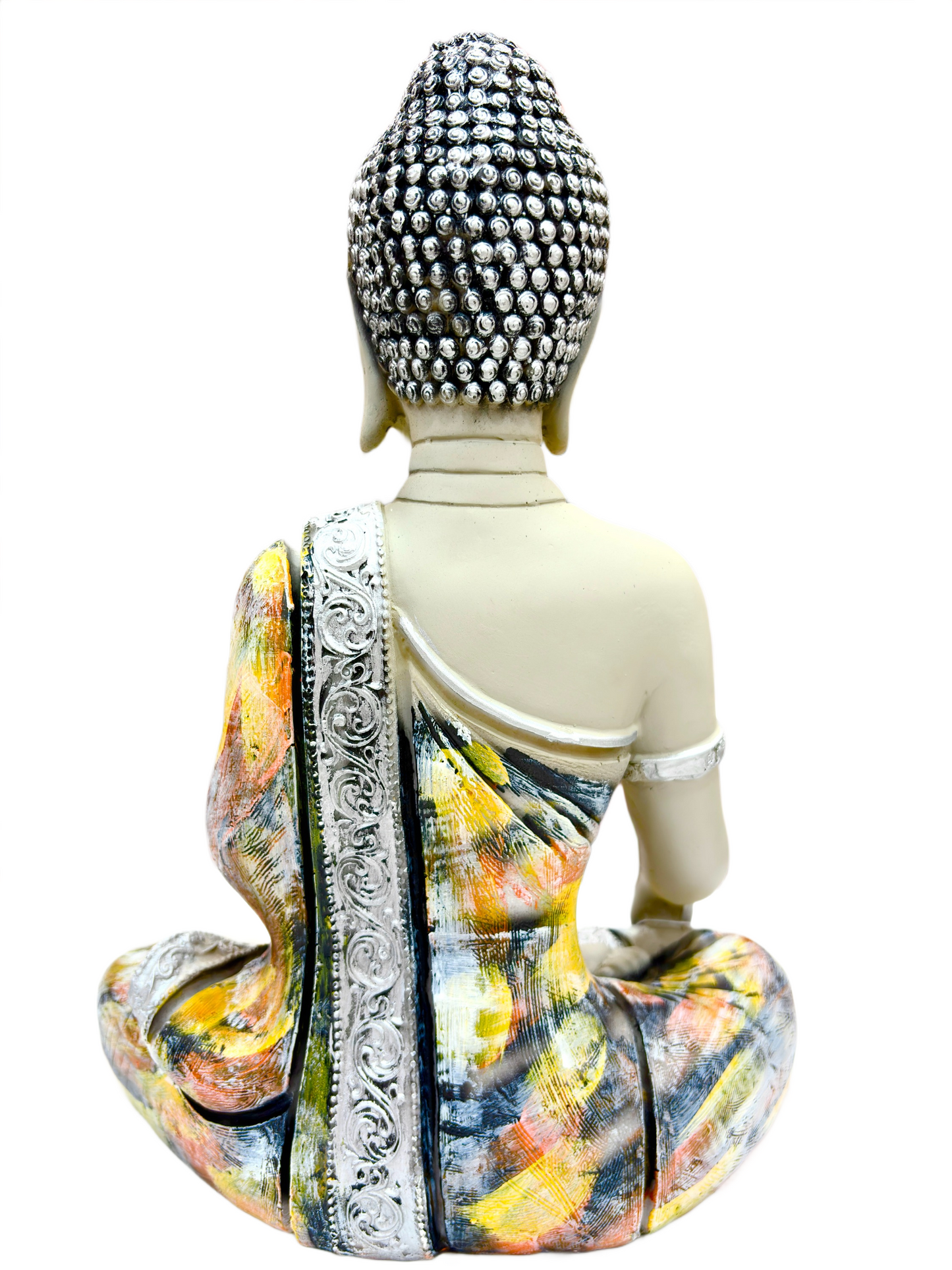 Elegant 1.5 feet Gautam Buddha Statue – Premium Resin Meditation Idol for Home & Office Décor | Peaceful Buddha Murti for Positivity & Serenity