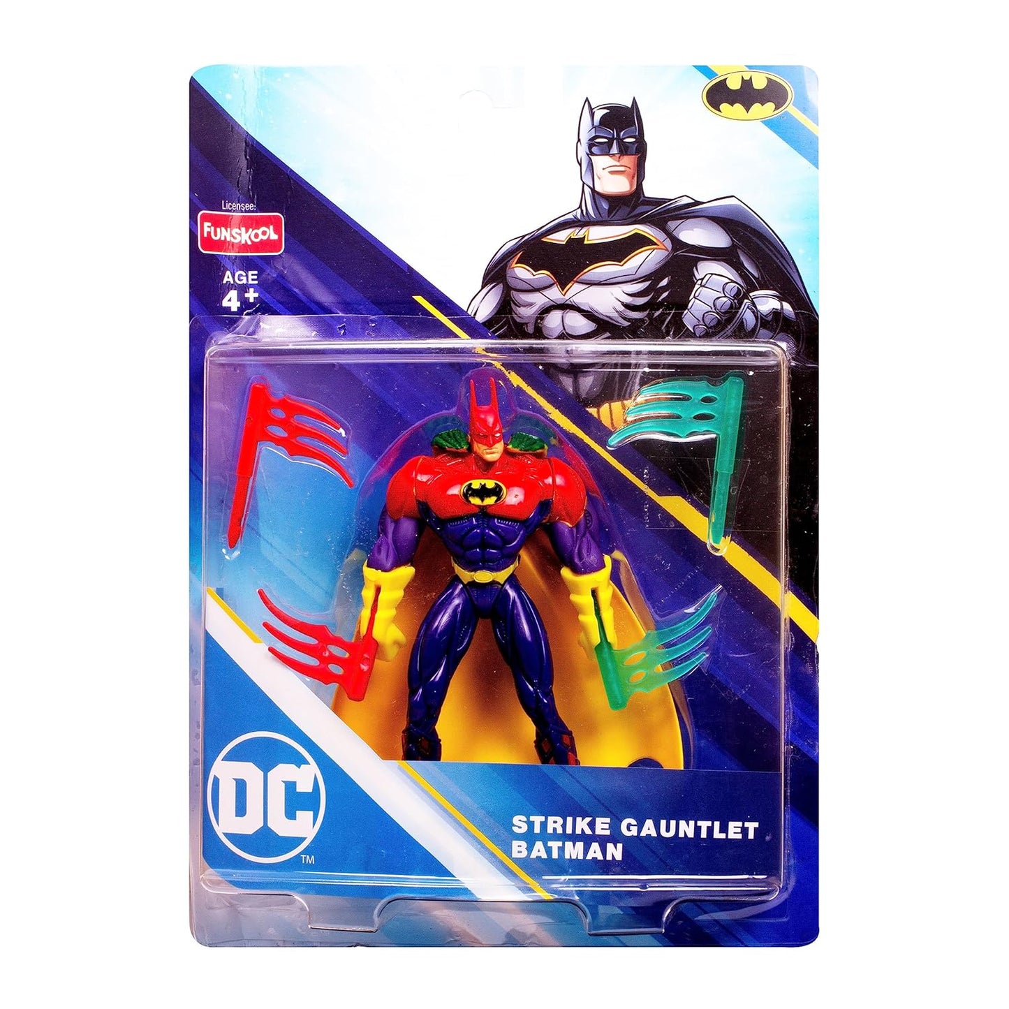 DC Comics Strike Gauntlet Batman collectible figure by Funskool