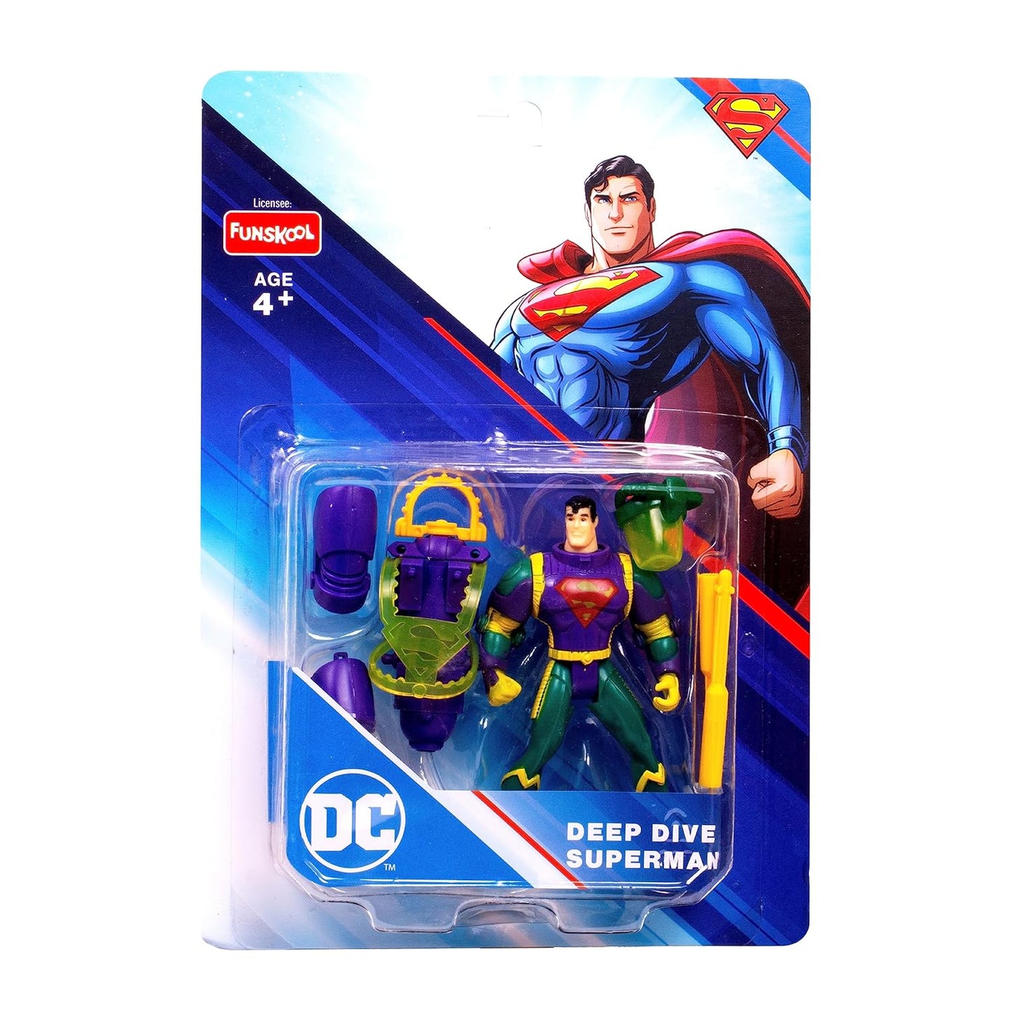DC Comics Deep Dive Superman collectible superhero figure