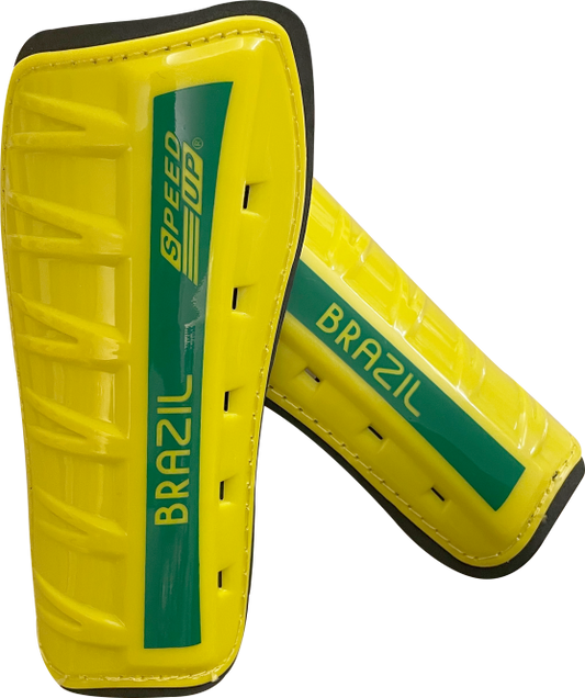 Durable yellow Speed Up Brazil football training pack