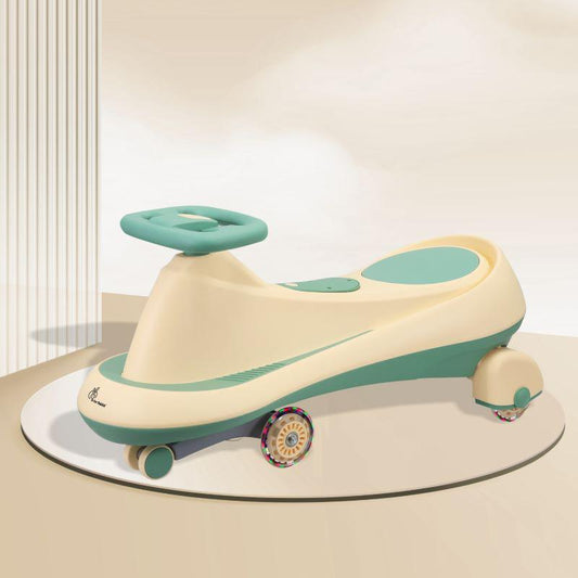 Ride-on drift swing car to improve toddlers’ motor skills