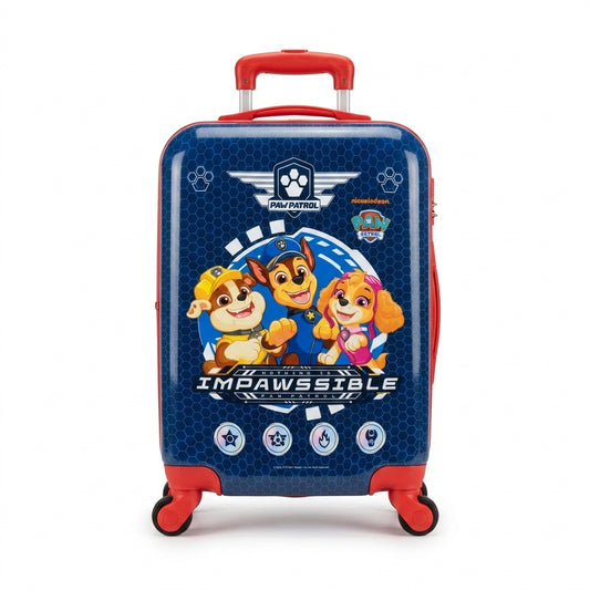 kids hard shell trolley luggage with spinner wheels