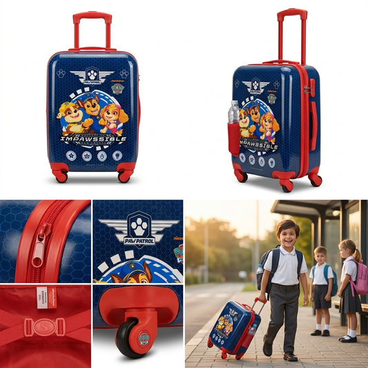 kids 18 inch trolley bag hard case luggage