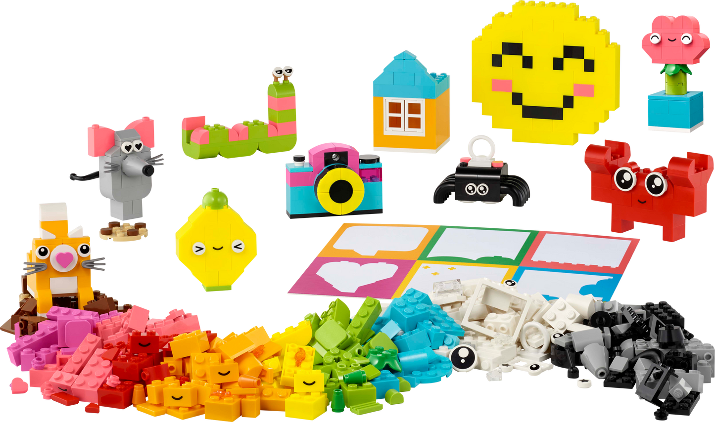 LEGO Creative Happy Box open-ended building set for creative learning play
