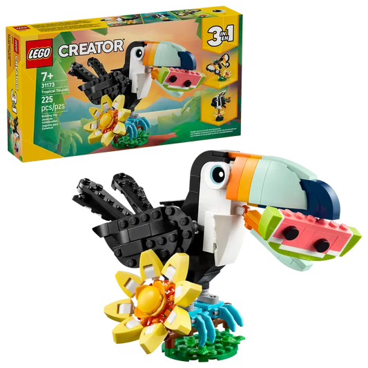 LEGO Creator Wild Animals Tropical Toucan 3-in-1 set main build
