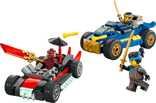 LEGO Rogue’s red and black racing car toy