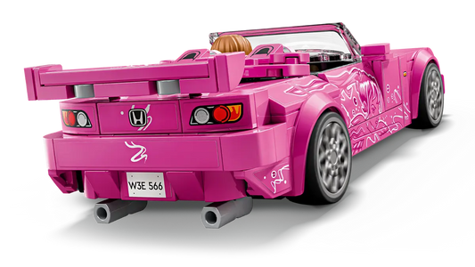 LEGO Speed Champions Honda S2000 with driver minifigure