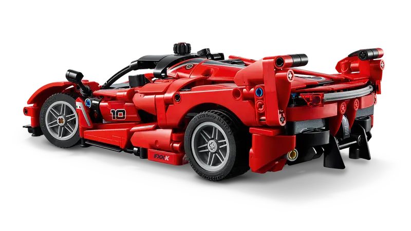 Detailed Ferrari FXX K LEGO Technic engine model