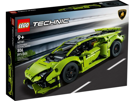LEGO Technic Lamborghini Huracán Tecnica – Advanced Supercar Building Set for Kids Ages 9+ | Realistic Model Racing Car Toy