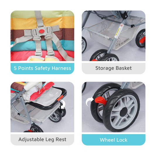 “Lollipop Lite portable baby stroller – easy fold lightweight stroller ideal for travel and storage”