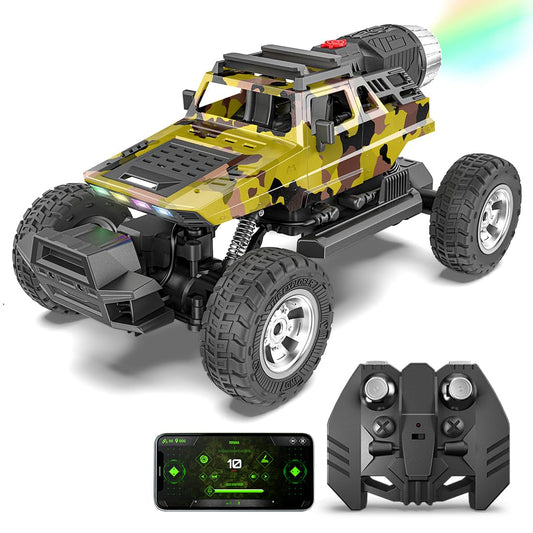 Rechargeable RC monster truck for kids with drift mode