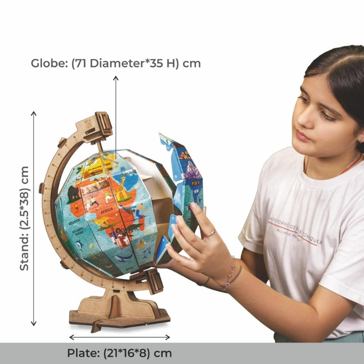 STEM Educational DIY Smart Globe for Kids