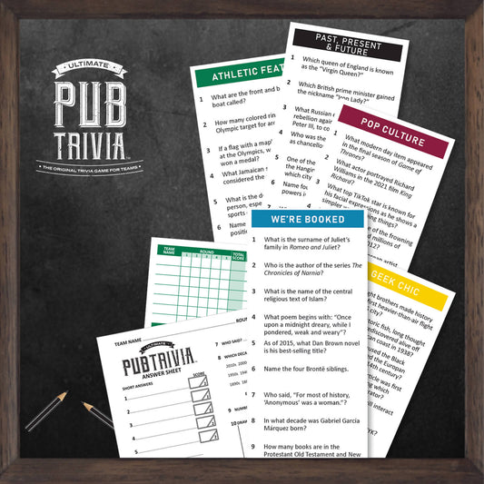 Ultimate Quiz Night game for parties and family gatherings