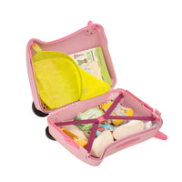 American Tourister Skiddle Kids Suitcase Open Interior for Packing