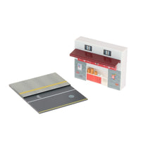 :64 scale diorama of an Asian-style bakery street shop