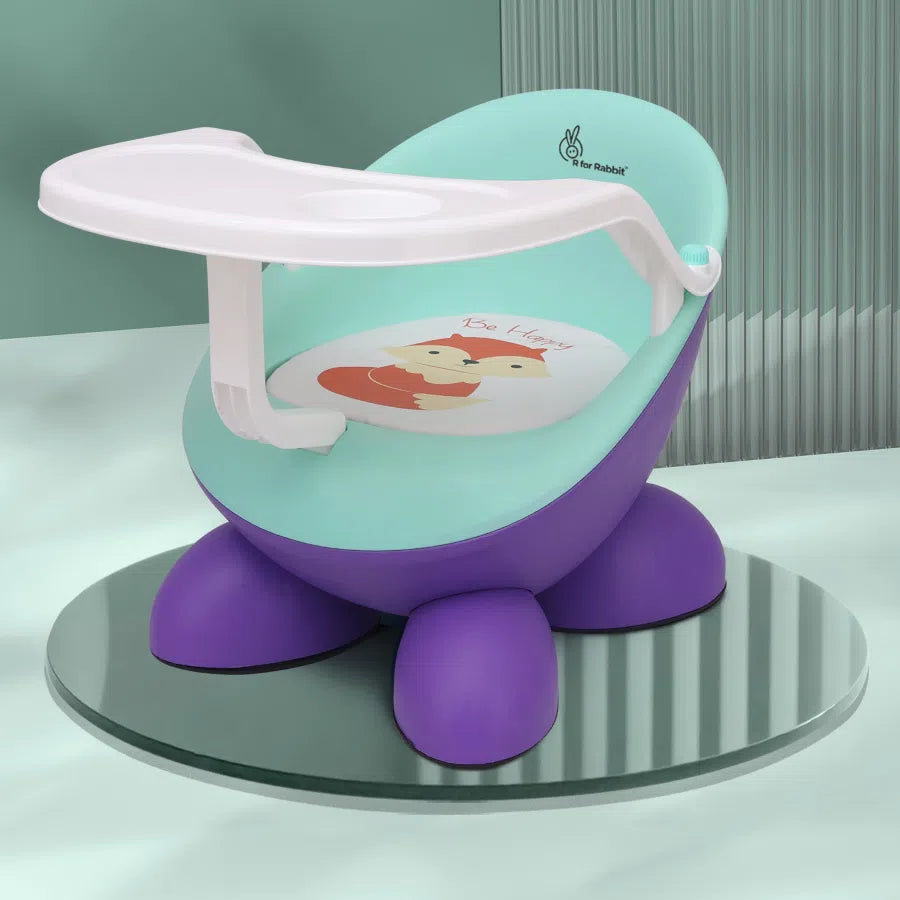 2-in-1 baby chair for feeding, study, and play activities