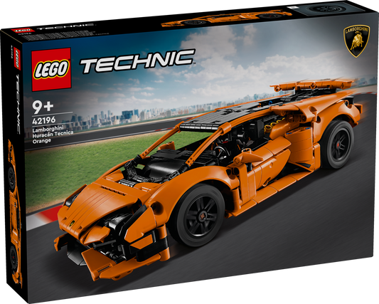 LEGO Technic Lamborghini Huracán Tecnica – Advanced Supercar Building Set for Kids Ages 9+ | Realistic Model Racing Car Toy