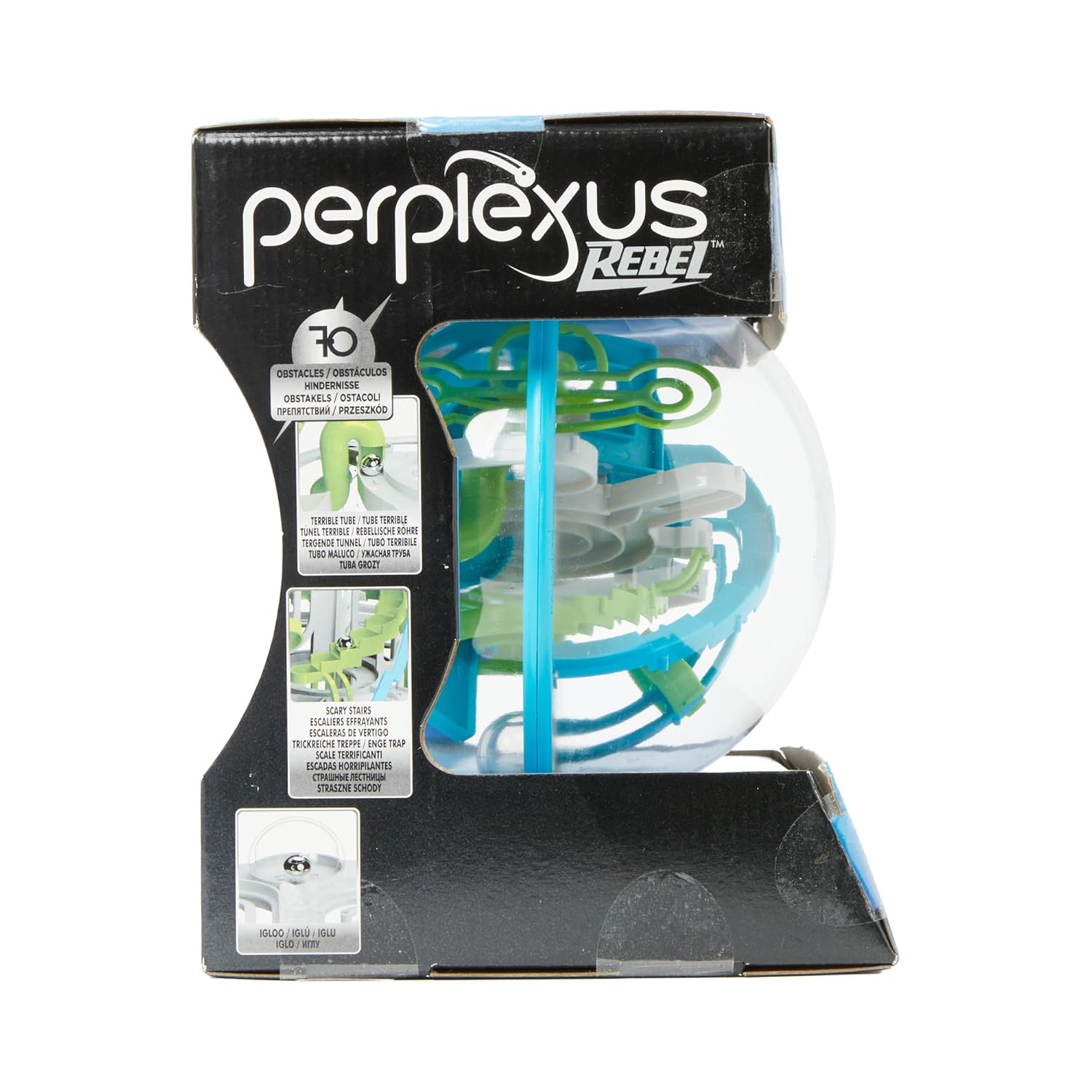 Perplexus Rebel maze game packaging on a white background