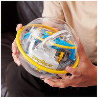"Interactive 3D Maze Ball Toy with 100 Obstacles for Focus and Patience"