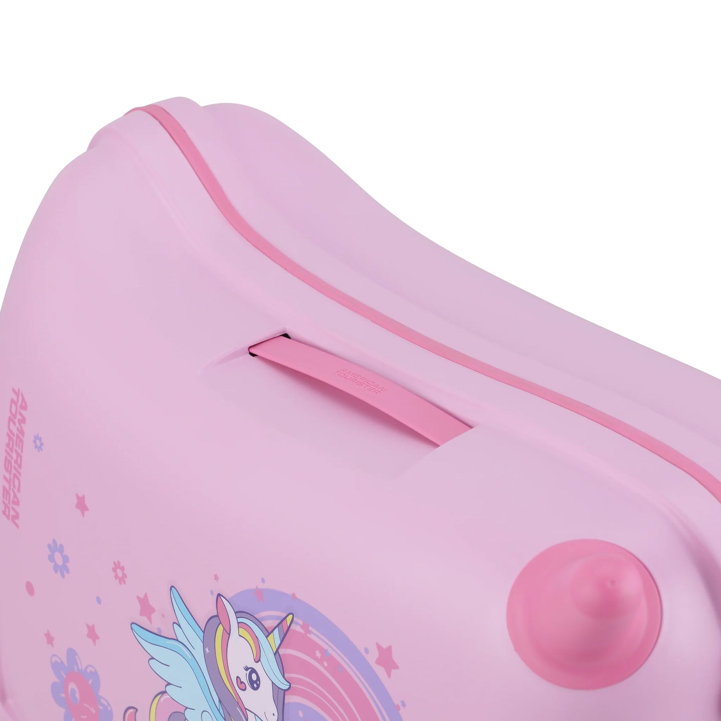 American Tourister Skiddle Kids Suitcase Smooth Double Wheels Close-Up