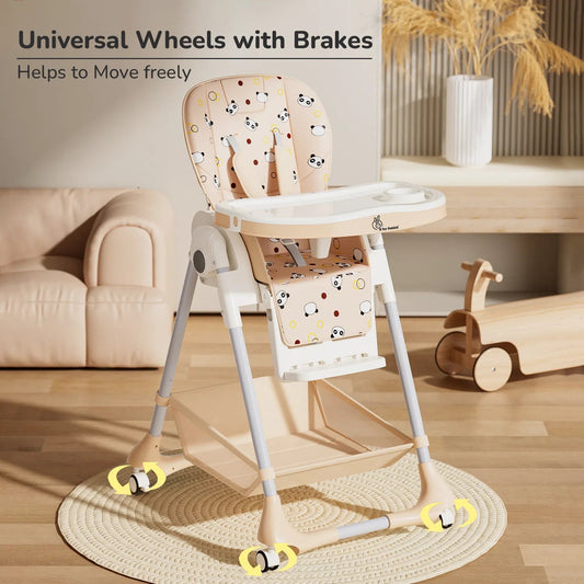 Marshmallow High Chair for Babies & Toddlers – Easy-to-Clean, Portable & Comfortable