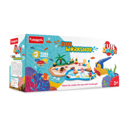 Funskool Fundough Fun Workshop playset for kids age 3+