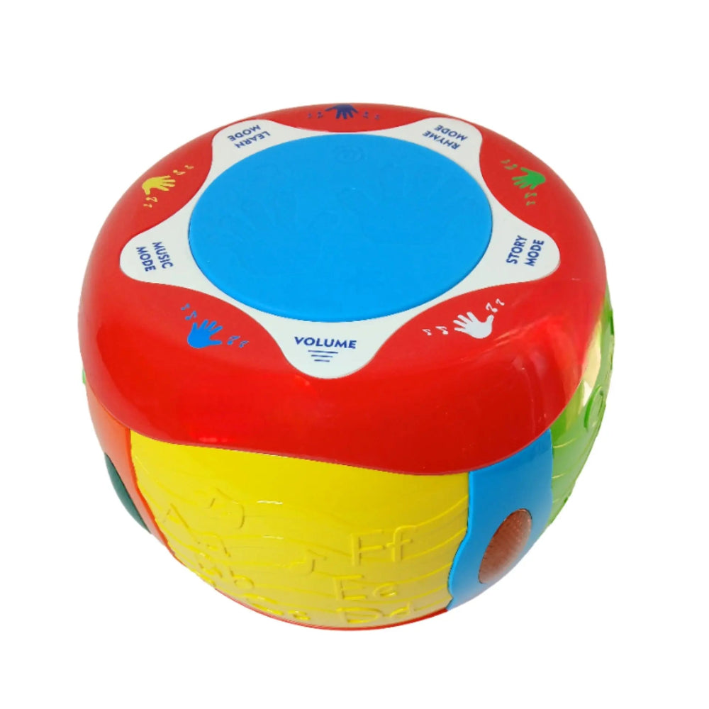 Edu Beats Musical Drum Toy for Kids with Lights and Sound