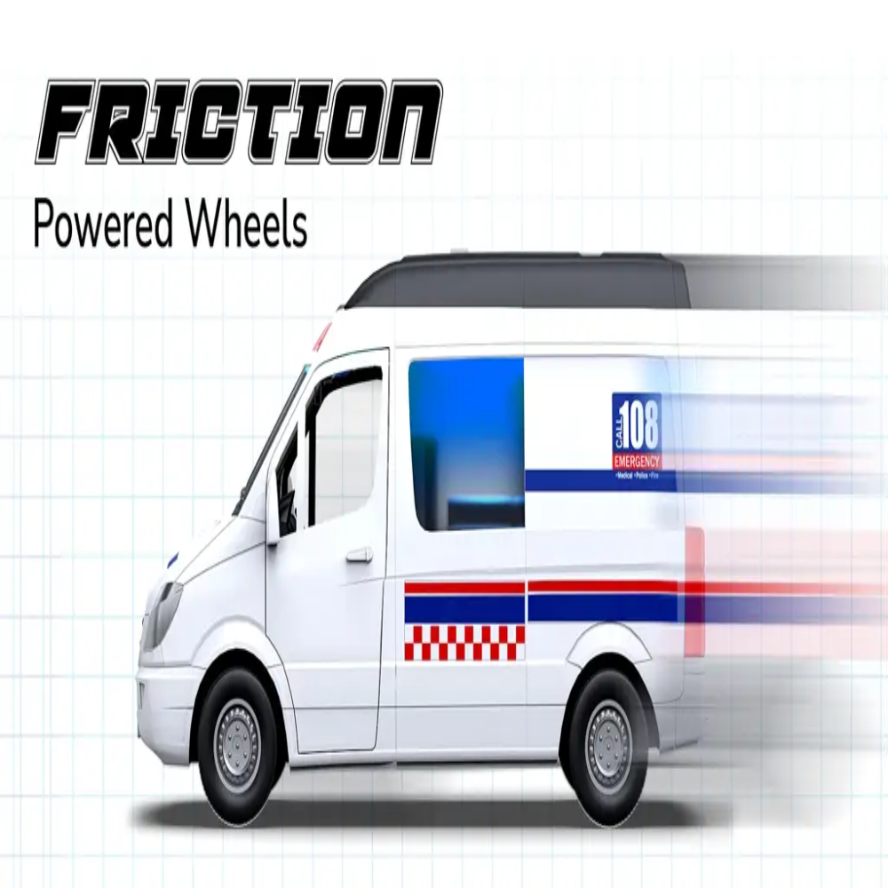 Mirana Toy Ambulance for Toddlers and Preschool Kids