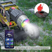 Rechargeable RC monster truck for kids with drift mode