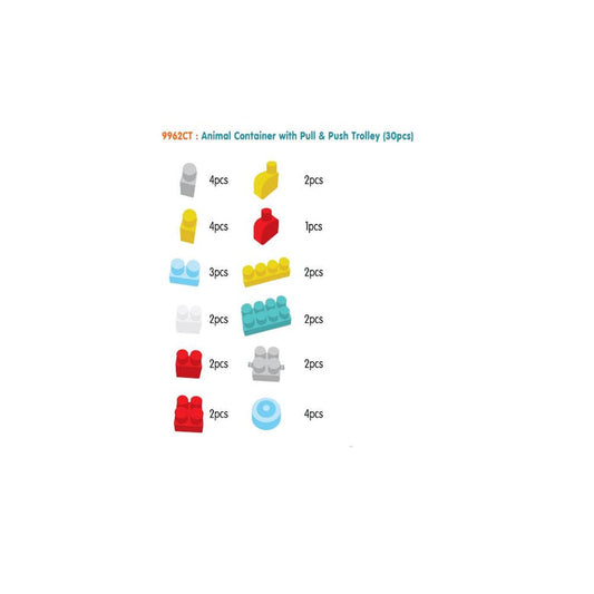 Educational Construction Toy 30 Pieces for Kids