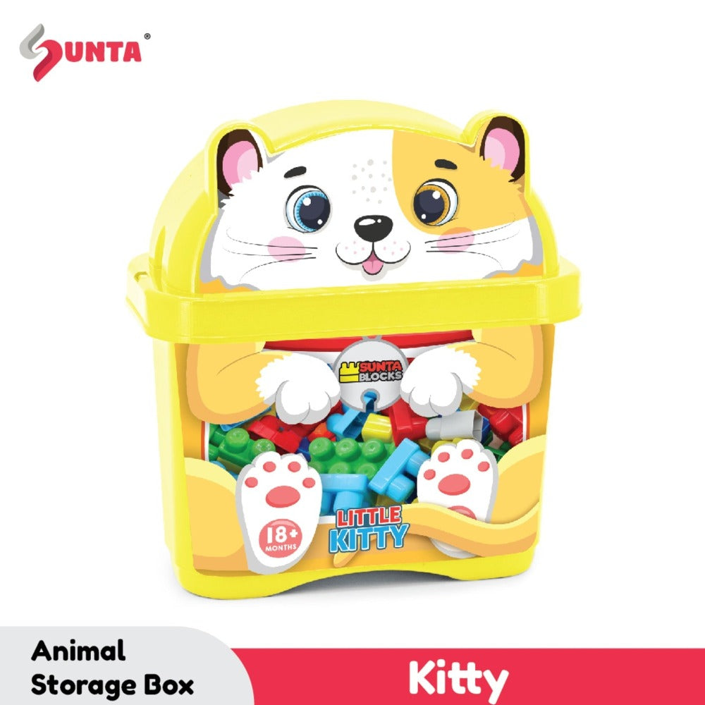 Sunta Animal Storage Box Educational Building Toy
