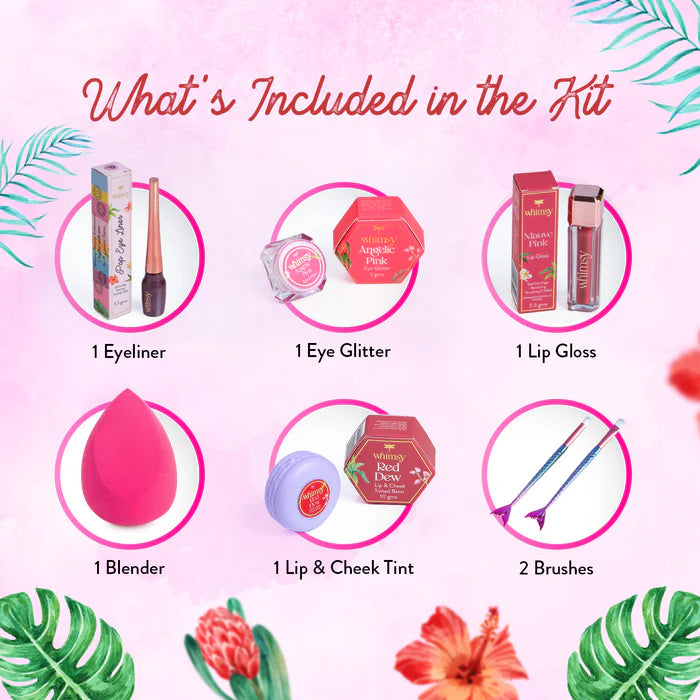 Whimsy Glow-Up Beauty Kit - Pack of 7
