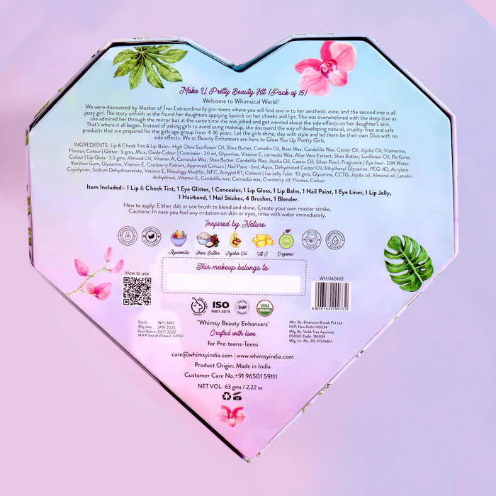 Whimsy Make U Pretty Beauty Kit - Pack of 15