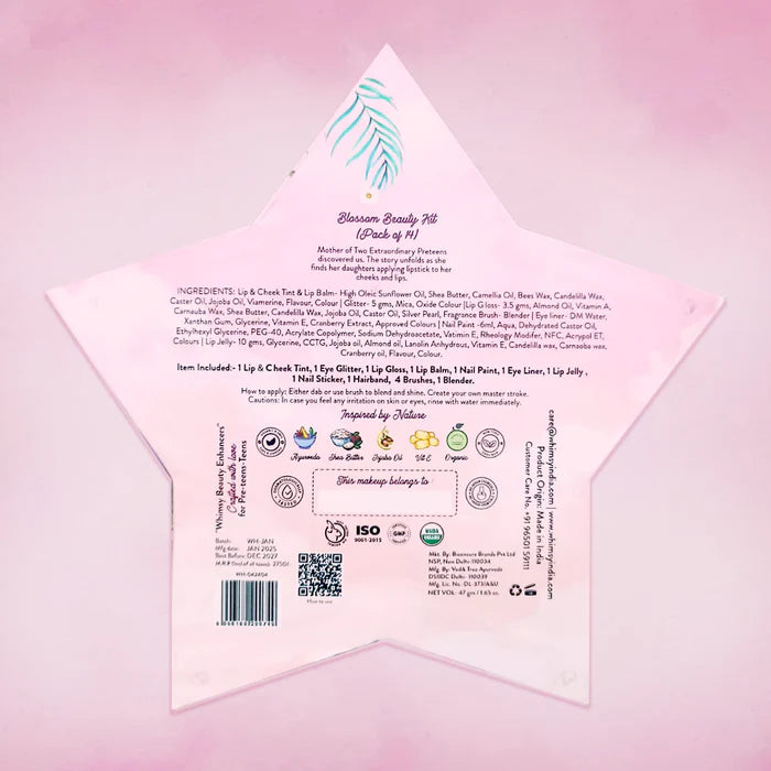 Whimsy Beauty Blossom Beauty Kit - Pack of 14