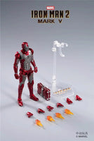 “Iron Man Mark V 1/10 scale action figure from Monaco Grand Prix scene with detachable armor”