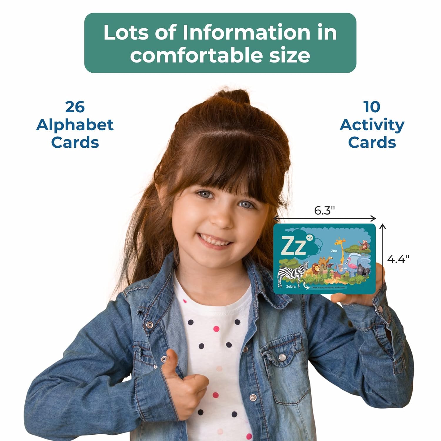 Alphabet Sound Learning Flash Cards for Preschoolers