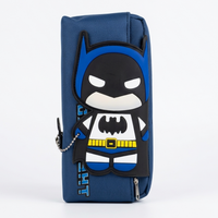 Superhero zipper pencil pouch for kids stationery organizer