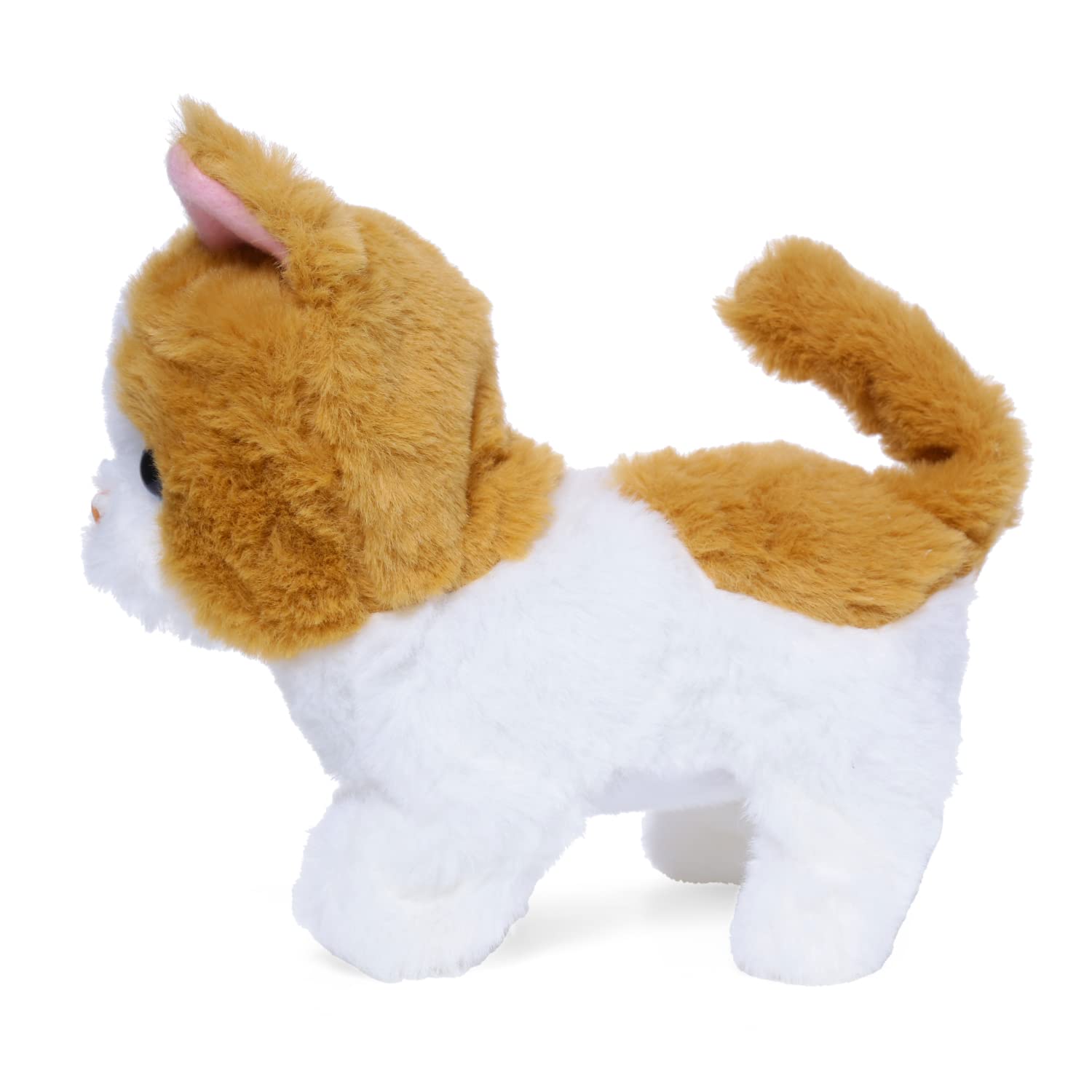 Battery operated walking cat toy for children