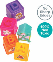 Best birthday gift toddler ABC stacking blocks letter sorting educational toy india