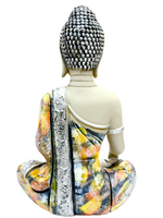 Elegant 1.5 feet Gautam Buddha Statue – Premium Resin Meditation Idol for Home & Office Décor | Peaceful Buddha Murti for Positivity & Serenity