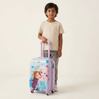 children travel suitcase with spinner wheels purple