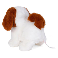 Cuddly Leo puppy plush toy with movement and sound