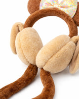 Plush Paws Kids Winter Earmuffs – Soft Warm Moving Paw Ear Muffs