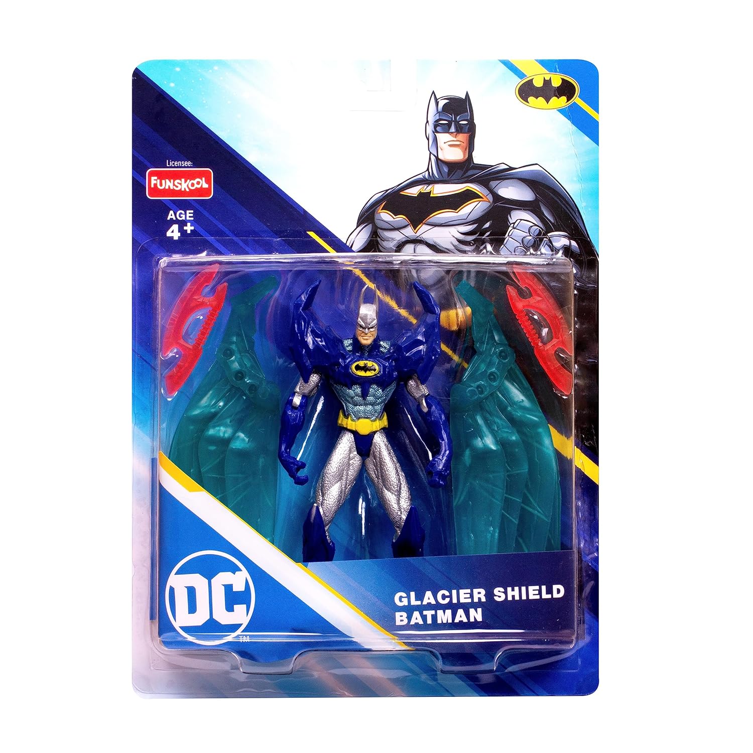 DC Comics Glacier Shield Batman collectible action figure by Funskool