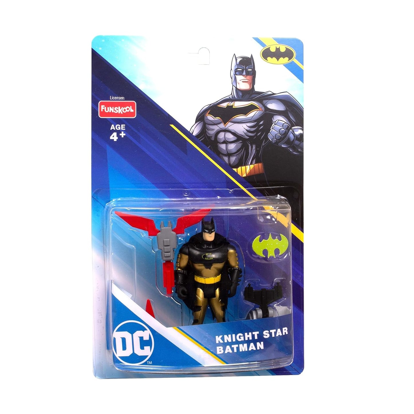 DC Comics Knight Star Batman collectible action figure.